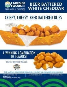 Beer Battered White Cheddar