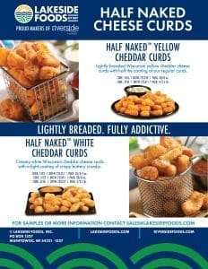 Half Naked Cheese Curds