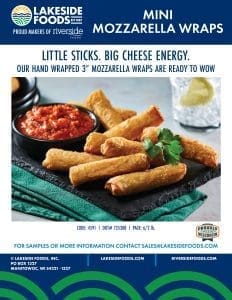 Mini Mozzarella Wraps